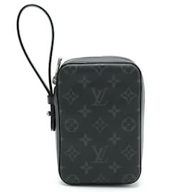 Louis Vuitton-Louis Vuitton Monogram Eclipse Box Clutch Handbag-Other