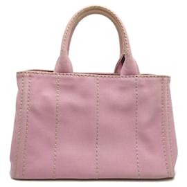Prada-Prada CANAPA Tote Women's Handbag-Pink