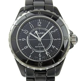 Chanel-Chanel J12 Automatic Wristwatch-Black