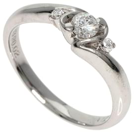 Céline-Celine Diamond Band Ring in Platinum-Other