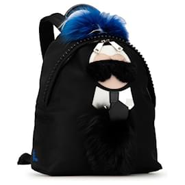 Fendi-Fendi Karl Lagerfeld Men's Backpack-Black