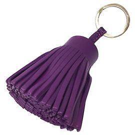 Hermès Hermes Carmen Key Ring Holder Charm Purple