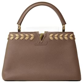 Louis Vuitton-Louis Vuitton Capucines PM Handbag-Beige