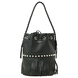 Autre Marque-J&M Davidson Carnival Studs schwarze Schultertasche für Damen-Schwarz