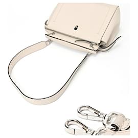 Fendi-Fendi Dotcom Shoulder Bag-Beige