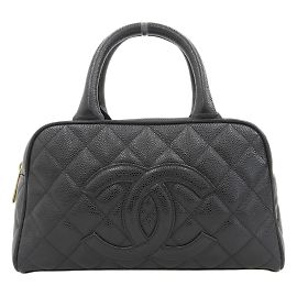 Sac Boston Chanel Coco Mark Noir