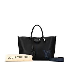 Louis Vuitton-Louis Vuitton Pernel Handbag-Black,Navy blue