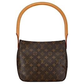 Louis Vuitton-Louis Vuitton Monogram Looping MM Shoulder Bag-Brown