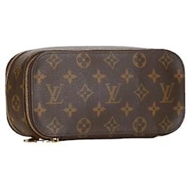 Louis Vuitton-Pochette Trussbrush GM Monogram Louis Vuitton-Marron