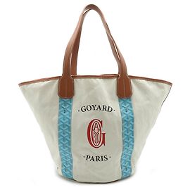 Borsa Tote Bellara Goyard Marrone Blu
