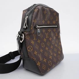 Louis Vuitton-Louis Vuitton Monogram Macassar Torres PM Shoulder Bag-Brown,Black