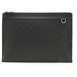 Louis Vuitton-Pochette Discovery Clutch Bag Damier Infini de Louis Vuitton-Noir