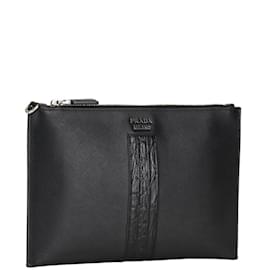 Prada-Pochette Prada Saffiano-Noir