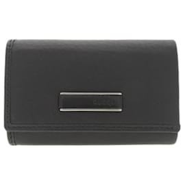 Gucci-Gucci Calfskin Keycase-Black