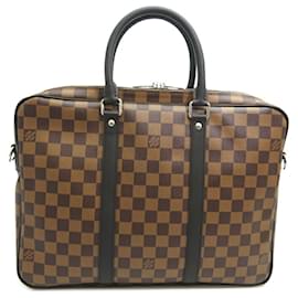 Louis Vuitton-Louis Vuitton Porte-Document Voyage PM Men's Bag-Damier ebene