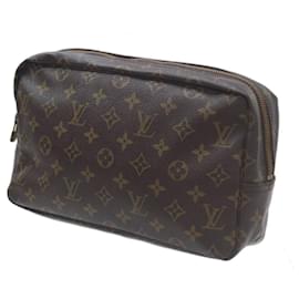 Louis Vuitton-Sac Truss Toilette 28 Monogram Louis Vuitton-Marron