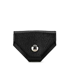 Hermès-Hermes Le Vingt Quatre Coin Case-Black,Silvery