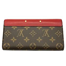 Louis Vuitton-Louis Vuitton Portefeuille Pallas Monogram M58414-Brown,Fuschia,Monogram