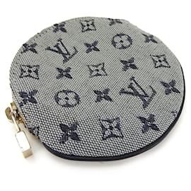 Louis Vuitton-Pochette en toile Monogram Louis Vuitton-Bleu