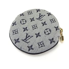 Louis Vuitton-Pochette en toile Monogram Louis Vuitton-Bleu