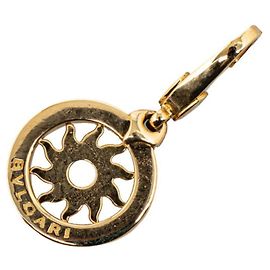 Bulgari Charm Sole Tondo Bvlgari in oro giallo 18K D'oro