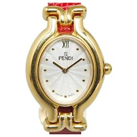 Fendi-Fendi Oval Face Watch 640L-Multiple colors,Golden