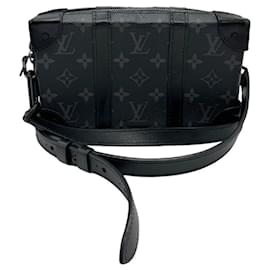 Louis Vuitton-Louis Vuitton Monogram Eclipse Shoulder Bag-Black