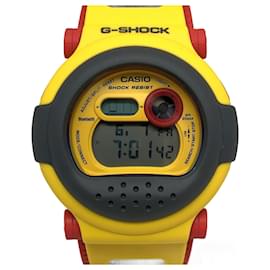 Autre Marque-Casio G-Shock G-B001MVE-9 Digital Wristwatch-Brown,Yellow