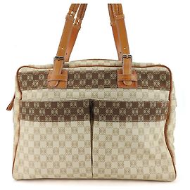 Bolsa tote Loewe bege e marrom Marrom