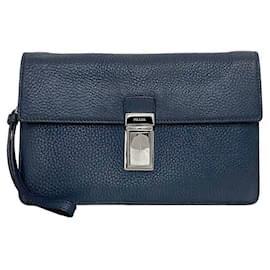 Prada-Prada Second Bag Blue VR0092-Blue