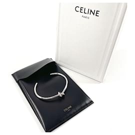Céline-Celine Knot Extra Thin Bracelet-Silvery