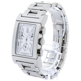 Bulgari-Bvlgari Rettangolo Quartz Stainless Steel Men's Sport Watch RTC49S-Other