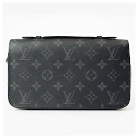 Louis Vuitton-Louis Vuitton Zippy XL Clutch Bag Long Wallet-Monogram