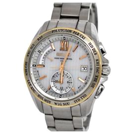 Seiko-Seiko Brightz Solar Quartz Wristwatch-White