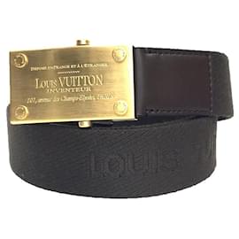 Louis Vuitton-Ceinture Santur Bengal Louis Vuitton-Marron