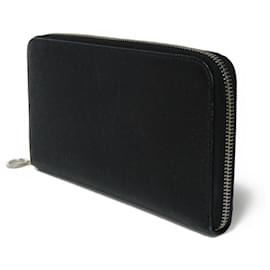 Bulgari-Bvlgari Black Leather Coin Purse-Black,Blue