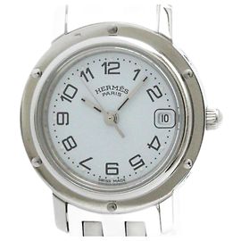 Hermès Reloj de vestido para mujer en acero inoxidable Hermes Clipper Quartz CL4.210 Otro