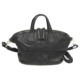 Givenchy Nightingale Micro Leather Handbag Black