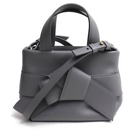 ACNE STUDIOS MUSUBI Micro Tote Borsa a Spalla 2 Vie Marrone