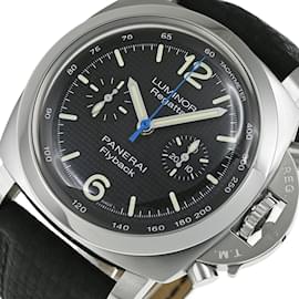 Panerai-PANERAI Luminor 1950 Flyback Regatta Watch Limited 500 PAM00253-Black