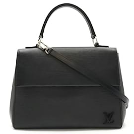 Louis Vuitton-Louis Vuitton Epi Cluny MM Handbag-Black
