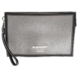 Burberry-Burberry Men's Clutch Bag-Brown,Black