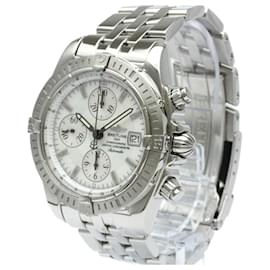 Breitling-Breitling Chronomat Evolution MOP Steel Automatic Watch A13356-Other