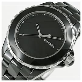 Chanel-Chanel J12 Black Untitled Watch Limited Edition-Other
