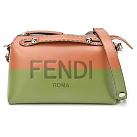 Fendi-Sac Boston Medium By The Way de Fendi-Marron