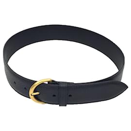 Gucci-Gucci Leather Belt-Black