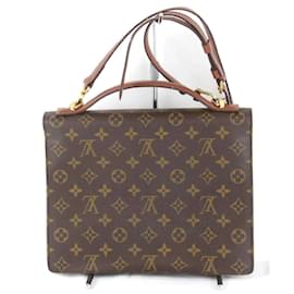 Louis Vuitton-Louis Vuitton Monceau M51185 Shoulder Bag-Brown