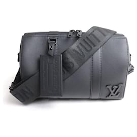 Louis Vuitton-Louis Vuitton City Keepall 2-Way Shoulder Bag-Black