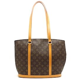 Louis Vuitton-Louis Vuitton Babylon Women's Tote Bag-Brown,Damier ebene