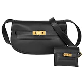 Hermès-Hermes Kelly Move Shoulder Bag-Black